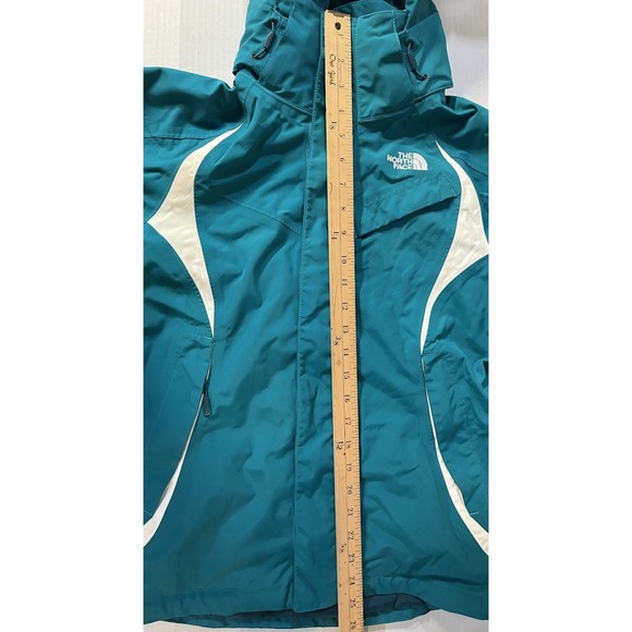 Womens North Face Hyvent Jacket XS Blue/White - Picture 9 of 9